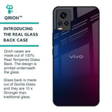 Mix Gradient Shade Glass Case For Vivo V20