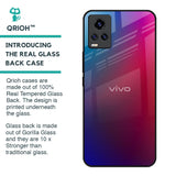 Magical Color Shade Glass Case for Vivo V20