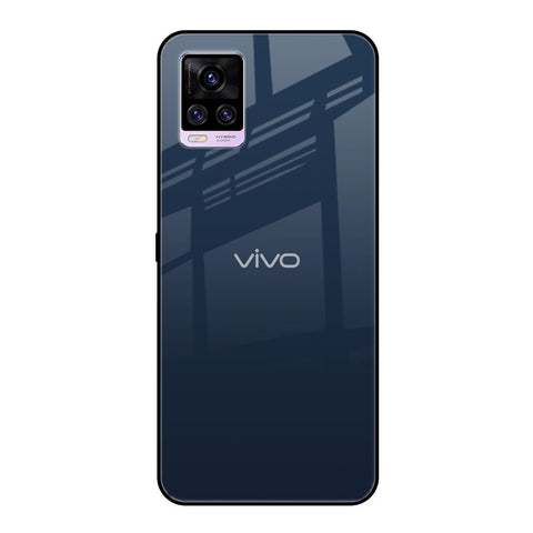 Overshadow Blue Vivo V20 Glass Cases & Covers Online