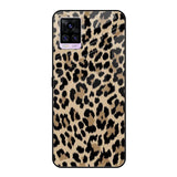 Leopard Seamless Vivo V20 Glass Cases & Covers Online