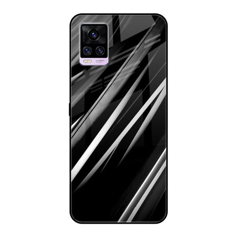 Black & Grey Gradient Vivo V20 Glass Cases & Covers Online