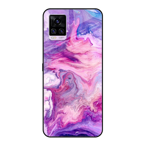 Cosmic Galaxy Vivo V20 Glass Cases & Covers Online