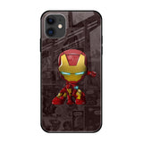 Angry Baby Super Hero iPhone 12 Glass Back Cover Online