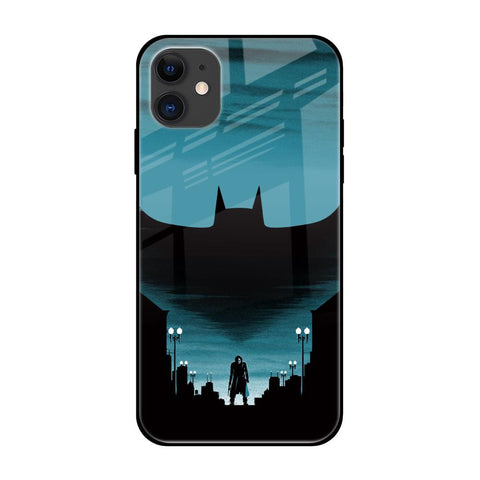 Cyan Bat iPhone 12 Glass Back Cover Online
