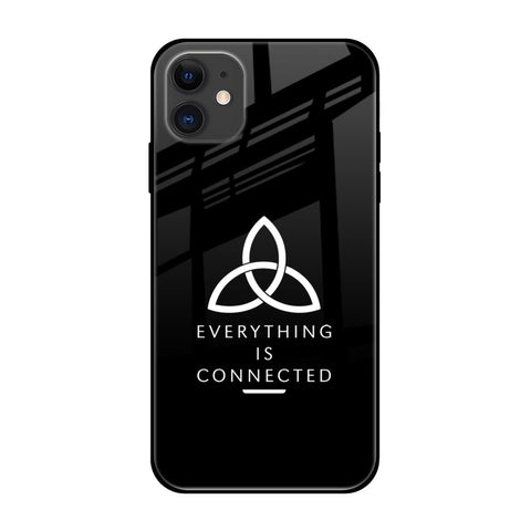 Everything Is Connected iPhone 12 Glass Back Cover Online