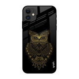 Golden Owl iPhone 12 Glass Back Cover Online