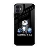 Real Struggle iPhone 12 Glass Back Cover Online