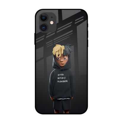 Dishonor iPhone 12 Glass Back Cover Online