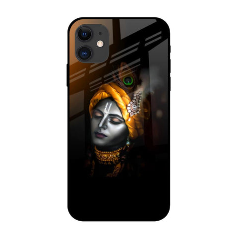 Ombre Krishna iPhone 12 Glass Back Cover Online