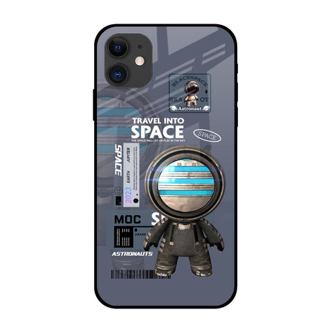 Space Travel iPhone 12 Glass Back Cover Online