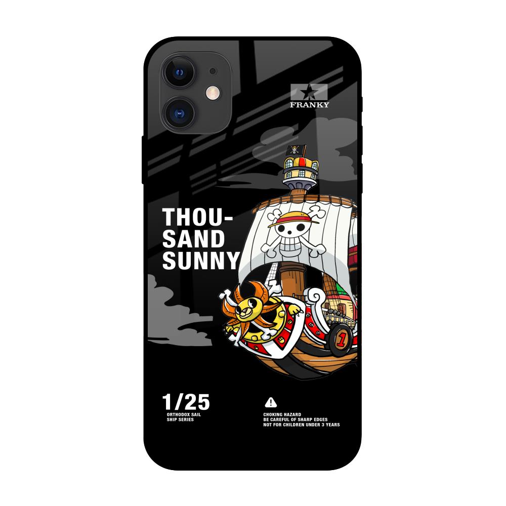 Thousand Sunny iPhone 12 Glass Back Cover Online