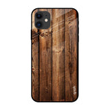 Timber Printed iPhone 12 Glass Back Cover Online