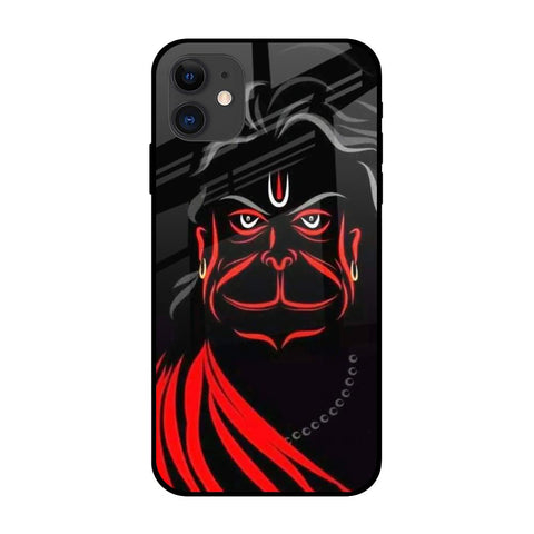Lord Hanuman iPhone 12 Glass Back Cover Online