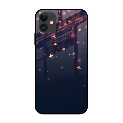 Falling Stars iPhone 12 Glass Back Cover Online