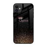 I Am The Queen iPhone 12 Glass Back Cover Online