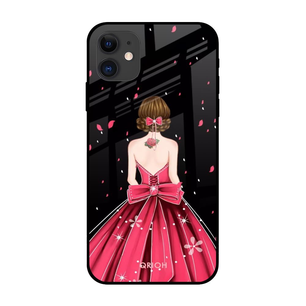 Fashion Princess iPhone 12 Glass Back Cover Online