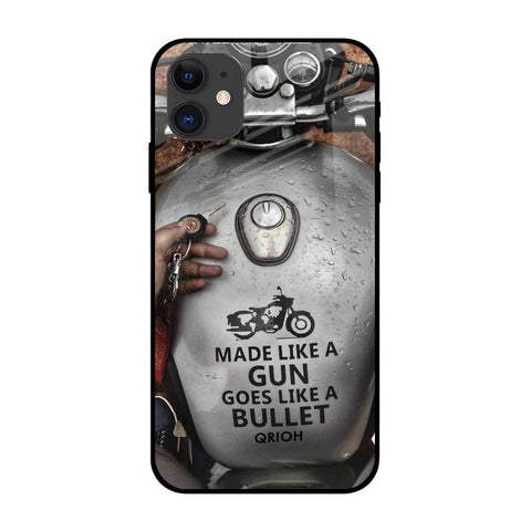 Royal Bike iPhone 12 Glass Back Cover Online