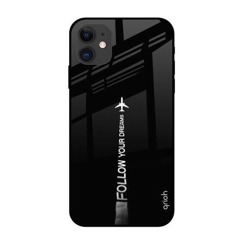 Follow Your Dreams iPhone 12 Glass Back Cover Online