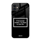 Dope In Life Apple iPhone 12 Glass Cases & Covers Online