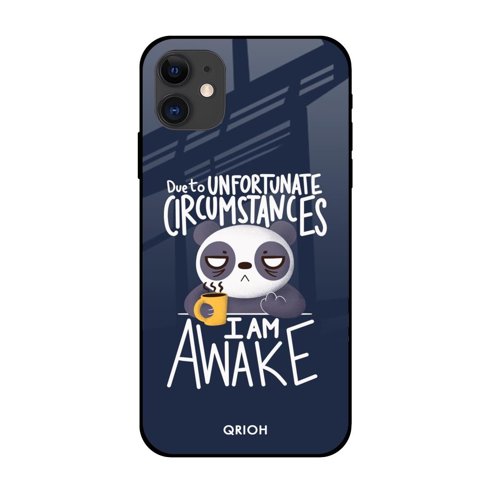 Struggling Panda Apple iPhone 12 Glass Cases & Covers Online