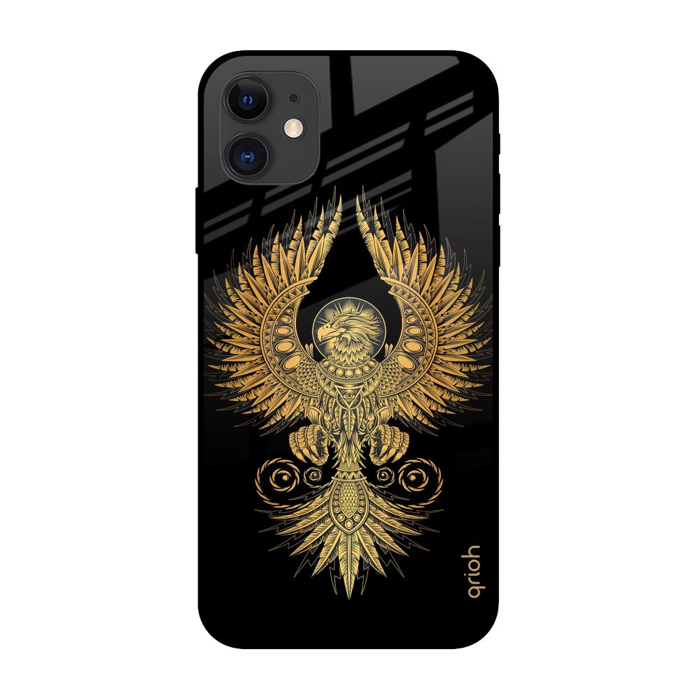 Mythical Phoenix Art iPhone 12 Glass Back Cover Online