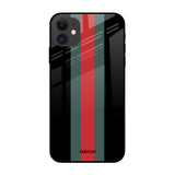 Vertical Stripes iPhone 12 Glass Back Cover Online
