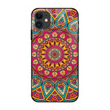 Elegant Mandala Apple iPhone 12 Glass Cases & Covers Online