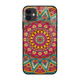 Elegant Mandala iPhone 12 Glass Back Cover Online