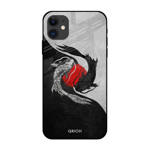 Japanese Art Apple iPhone 12 Glass Cases & Covers Online
