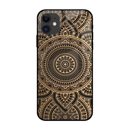 Luxury Mandala iPhone 12 Glass Back Cover Online