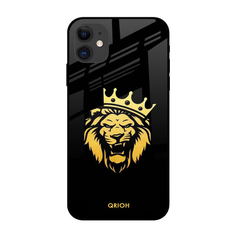 Lion The King iPhone 12 Glass Back Cover Online