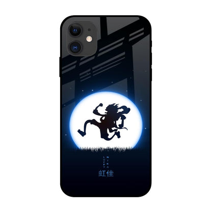 Luffy Nika iPhone 12 Glass Back Cover Online