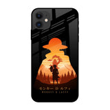 Luffy One Piece iPhone 12 Glass Back Cover Online