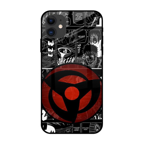 Sharingan iPhone 12 Glass Back Cover Online