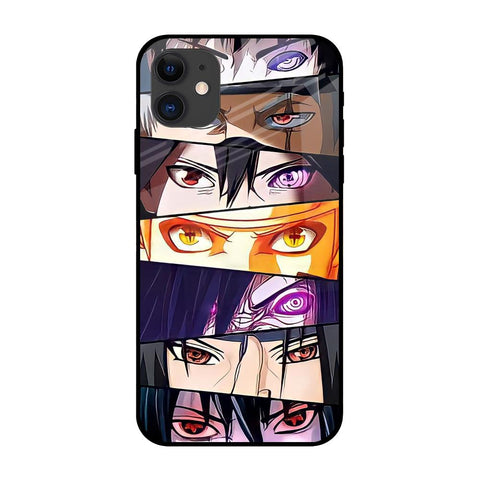 Anime Eyes iPhone 12 Glass Back Cover Online