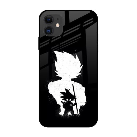 Monochrome Goku iPhone 12 Glass Back Cover Online