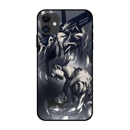 Sketch Art DB iPhone 12 Glass Back Cover Online