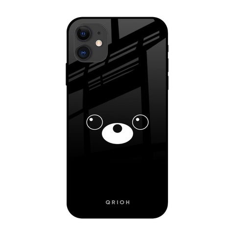 Cute Bear iPhone 12 Glass Back Cover Online