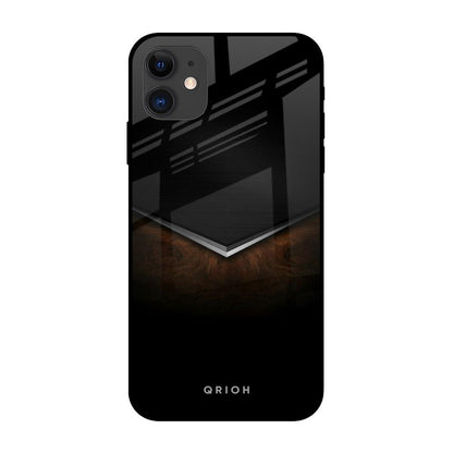 Dark Walnut iPhone 12 Glass Back Cover Online