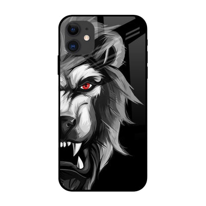 Wild Lion iPhone 12 Glass Back Cover Online
