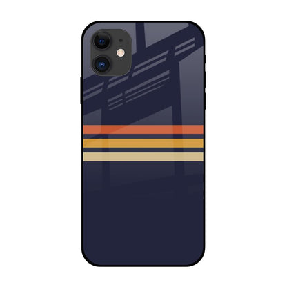 Tricolor Stripes iPhone 12 Glass Cases & Covers Online