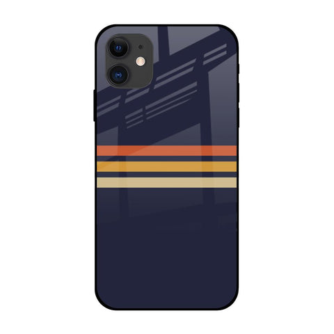 Tricolor Stripes iPhone 12 Glass Cases & Covers Online