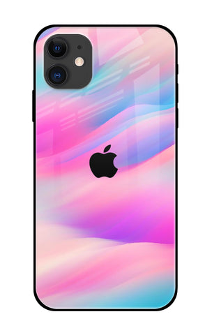 Colorful Waves iPhone 12 Glass Cases & Covers Online