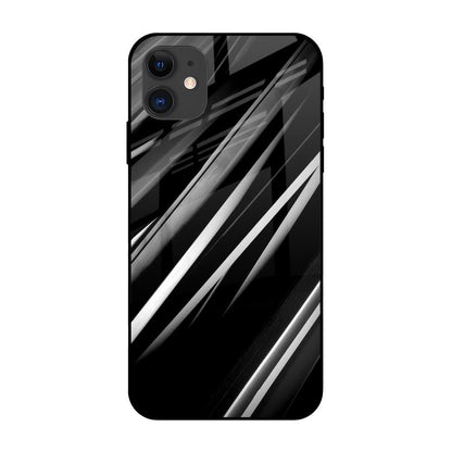 Black & Grey Gradient iPhone 12 Glass Cases & Covers Online