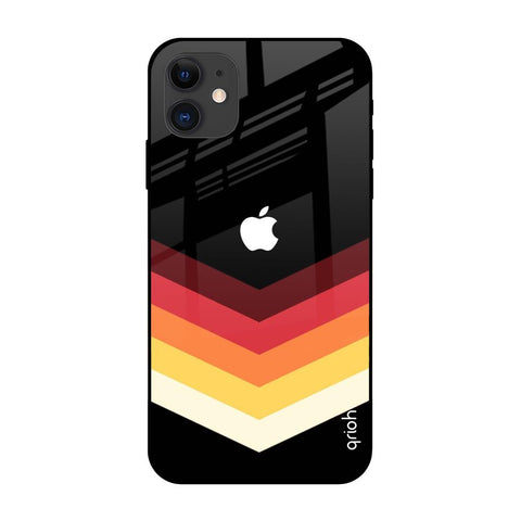 Abstract Arrow Pattern iPhone 12 Glass Cases & Covers Online