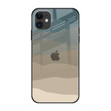 Abstract Mountain Pattern iPhone 12 Glass Back Cover Online