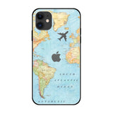 Fly Around The World iPhone 12 Glass Back Cover Online