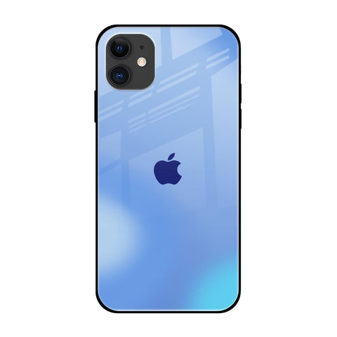 Vibrant Blue Texture iPhone 12 Glass Back Cover Online