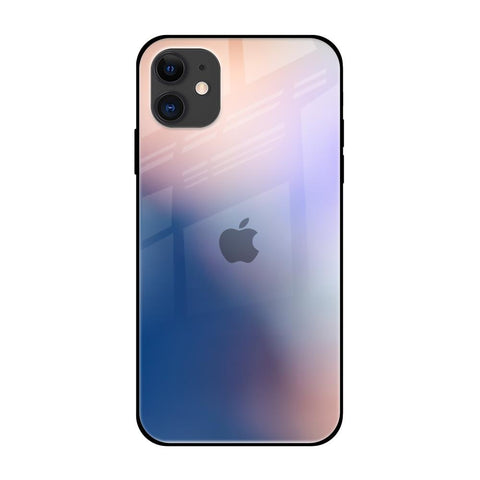 Blue Mauve Gradient iPhone 12 Glass Back Cover Online