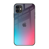 Rainbow Laser iPhone 12 Glass Back Cover Online